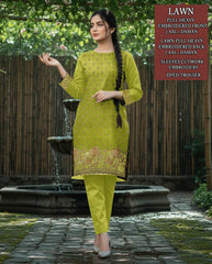 Lawn Embroidery 2 Piece