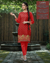Lawn Embroidery 2 Piece