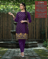 Lawn Embroidery 2 Piece