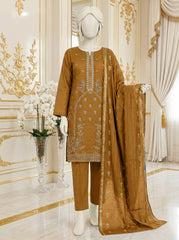 Lawn Bana Dora Embroidered 3 Piece