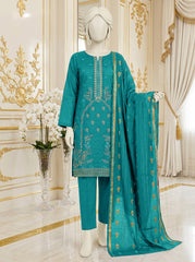 Lawn Bana Dora Embroidered 3 Piece