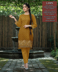 Lawn Embroidery 2 Piece